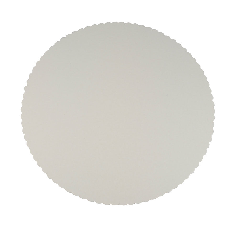 Tortenunterlagen Pappe [rc] rund Ø 24 cm - Weiß (5 x 100 Stück)