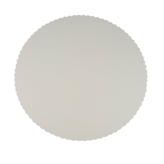 Tortenunterlagen Pappe [rc] rund Ø 24 cm - Weiß (5 x 100 Stück)