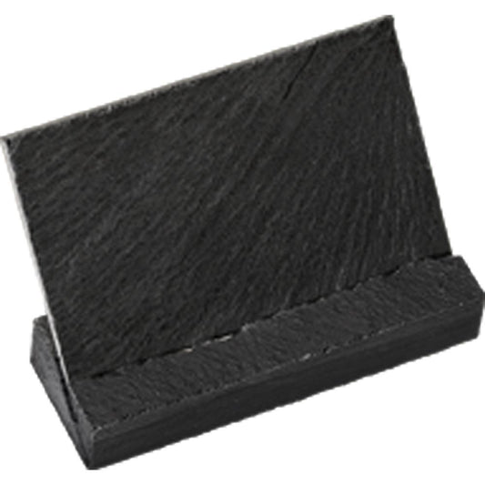 Buffet-Schild Echtschiefer - 12 x 8 cm