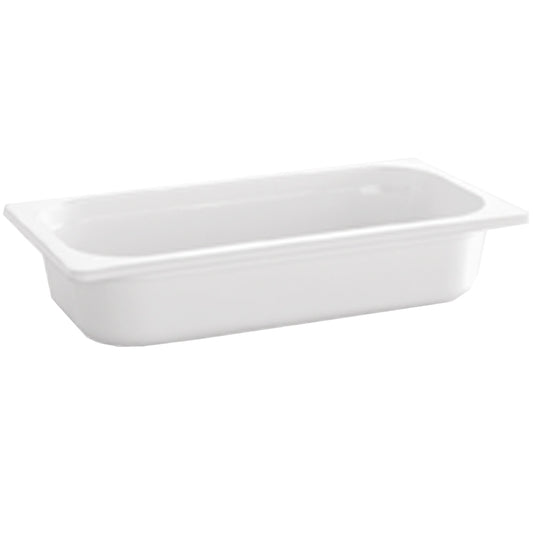 SMART LINE Melaminbehälter GN 1/4 - 065 mm - Weiß (1,4 l)