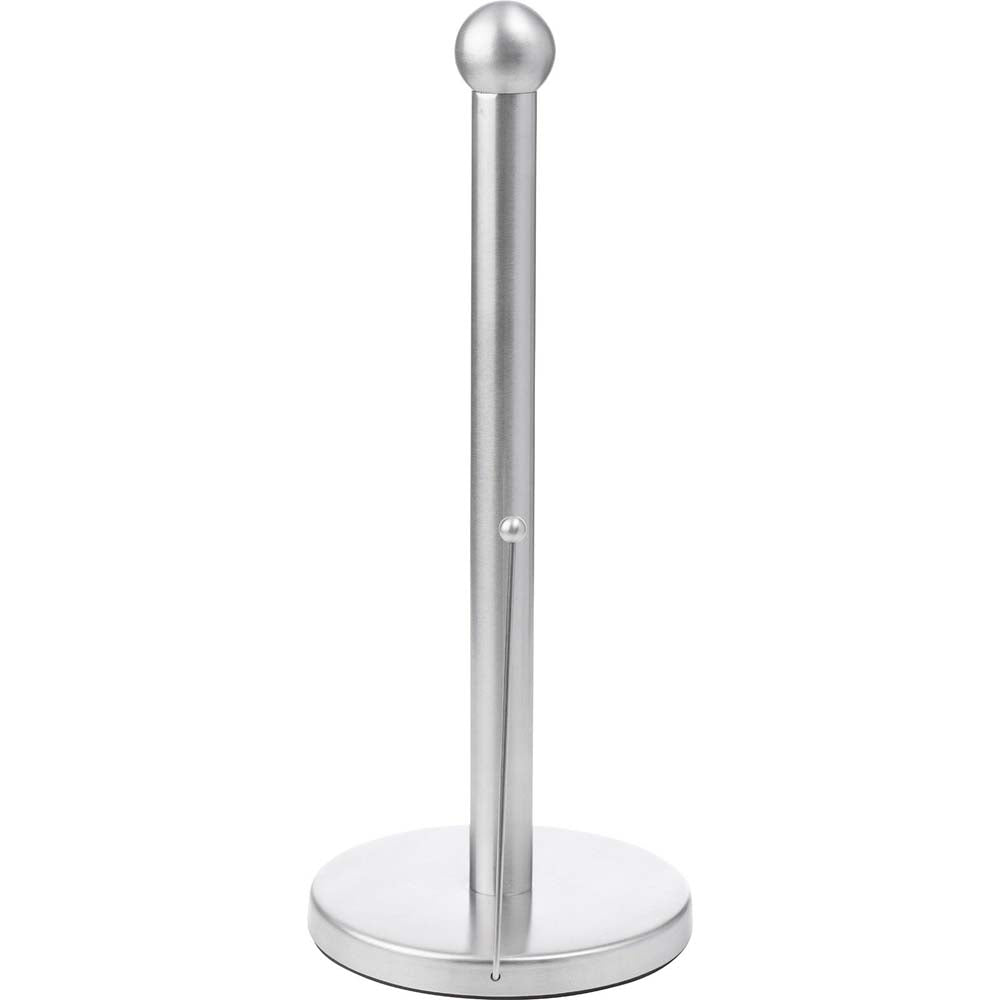 Küchenrollenhalter Ø 15 cm - gebürsteter Edelstahl