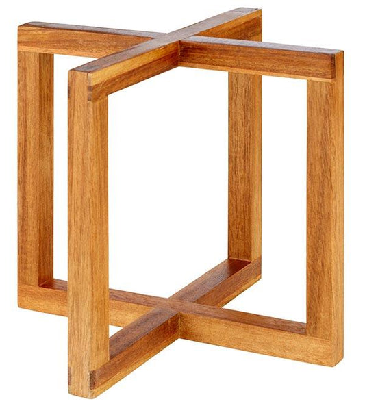 WOOD Buffetständer 20 x 20 x 17,5 cm - Akazie Natur