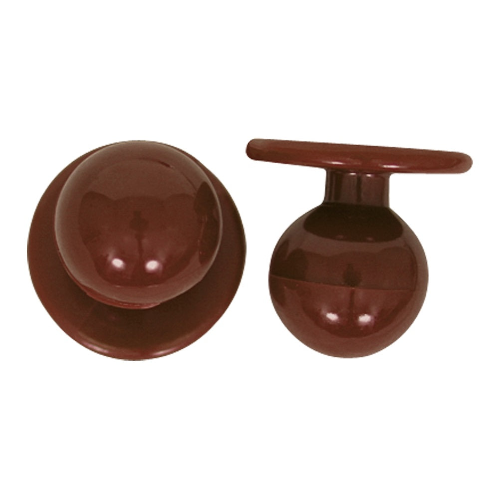 Kugelknöpfe unifarben - weiß (12 Stück)