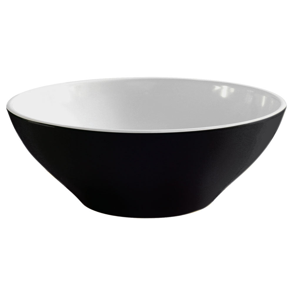 MODELL 154 Schüssel 2,7 l - Schwarz-Weiß (Melamin)