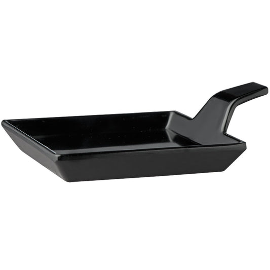 FLYING BUFFET Fingerfood-Teller 9,5 x 9,5 x 3,5 cm, Melamin - Schwarz