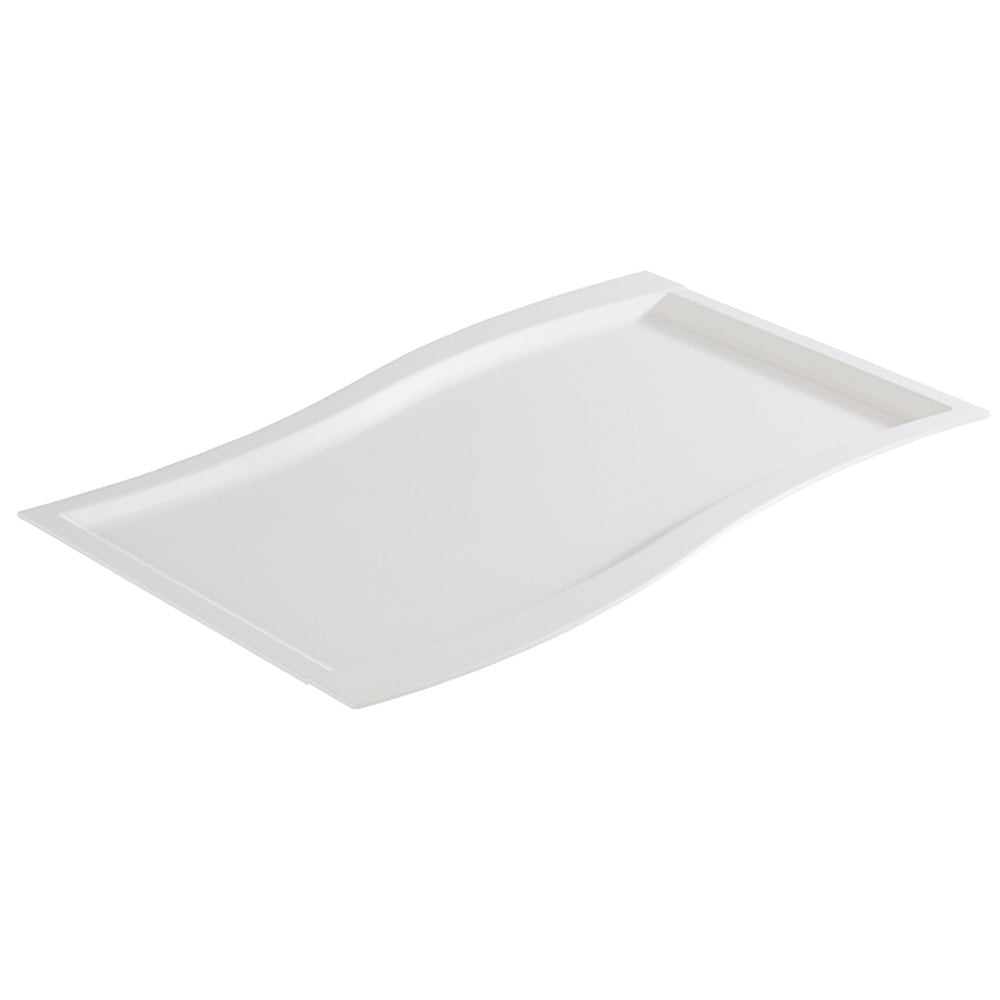 SINUS GN 1/1 Tablett 53 x 32,5 x 2 cm, Melamin - Weiß