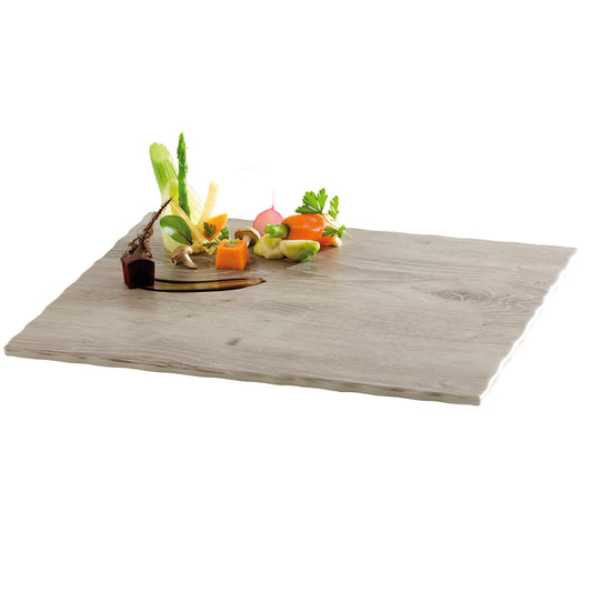 WOOD Buffetplatte GN 1/1 - 53 x 32,5 cm, Melamin - Holzoptik