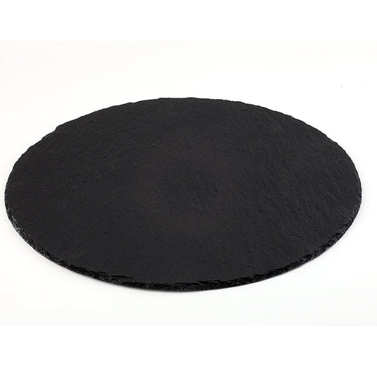Servierplatte - Ø 22 cm - Naturschiefer