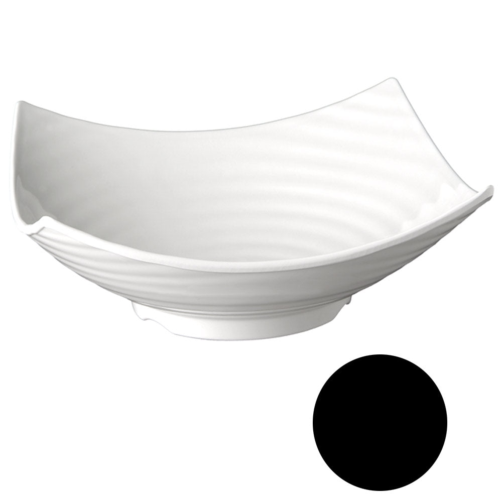 GLOBAL BUFFET Schale - 32,5 x 32,5 cm, Melamin - Schwarz