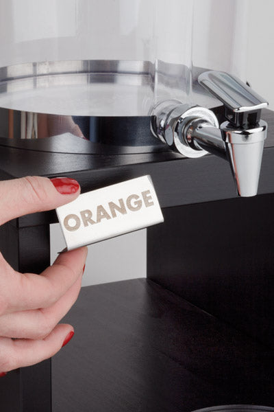 BRIDGE Saftdispenser 6 l - 35,5 x 22 x 50 cm - Wenge