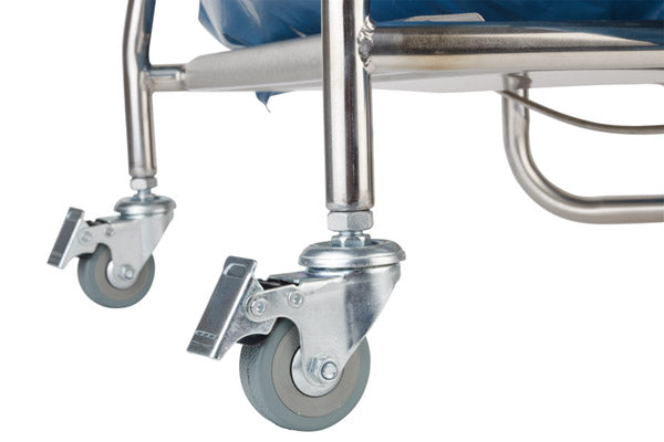 Müllsackhalter 59 x 43 x 96 cm - Standmodell mit Pedal (für Müllsäcke 120 l)