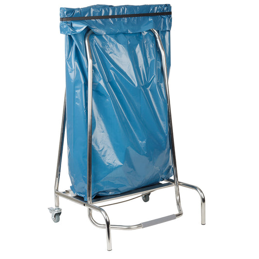 Müllsackhalter 59 x 43 x 96 cm - Standmodell mit Pedal (für Müllsäcke 120 l)