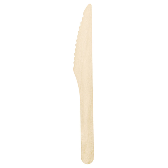 Holz-Messer 16,5 cm (100 Stück)