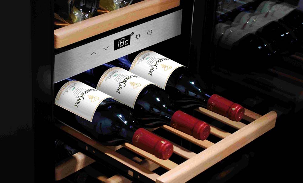 CASO WineComfort - Weinkühlschrank für 24 Flaschen (230 V)