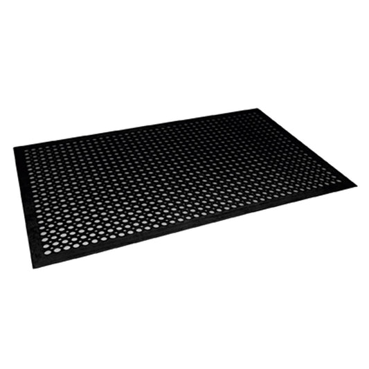 Gummimatte 150 x 90 cm - schwarz