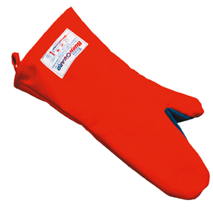 Backhandschuh Polyester/BW - Länge 38 cm - Rot