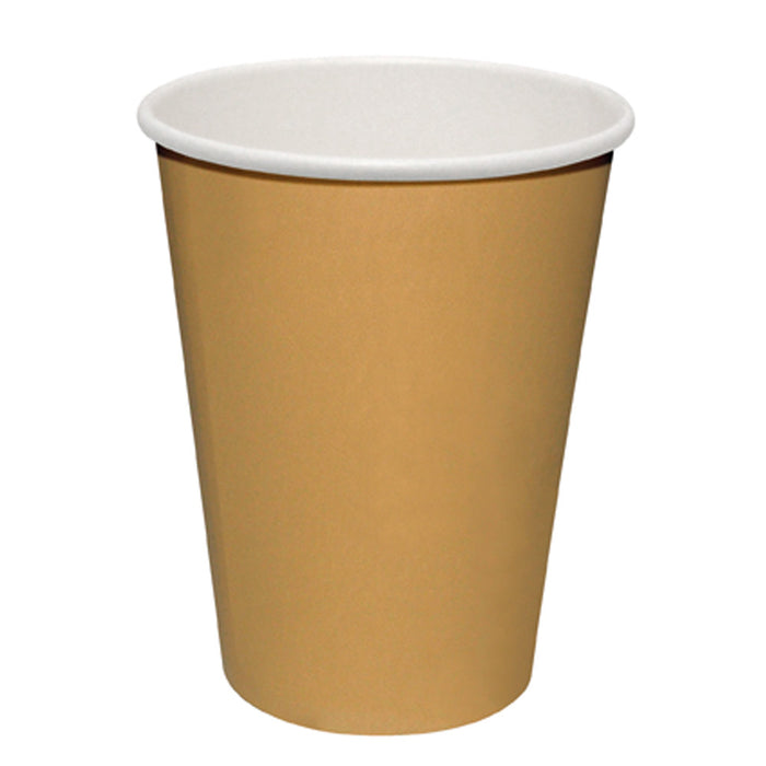 Kaffeebecher "To Go" - 230 ml - Hellbraun (1000 Stück)