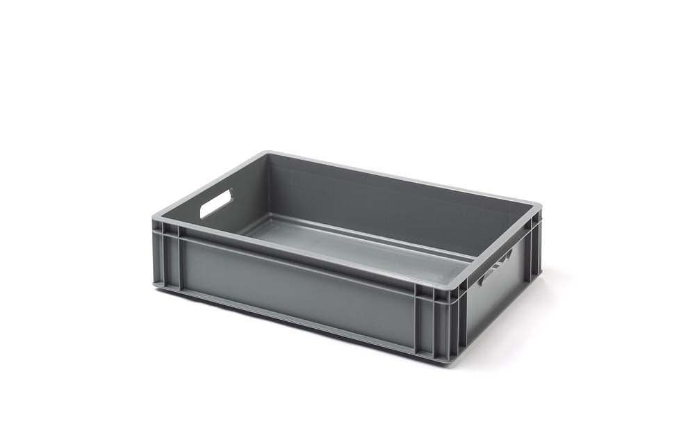 Euro-Stapelbehälter 60 x 40 x 13 cm - Grau