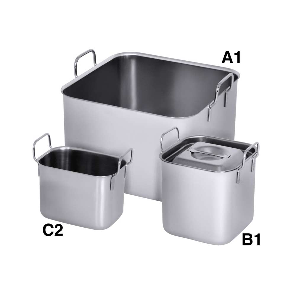 Einsatz für Bain-Marie 15,5 x 15,5 x 16 cm - Inhalt 3,5 l