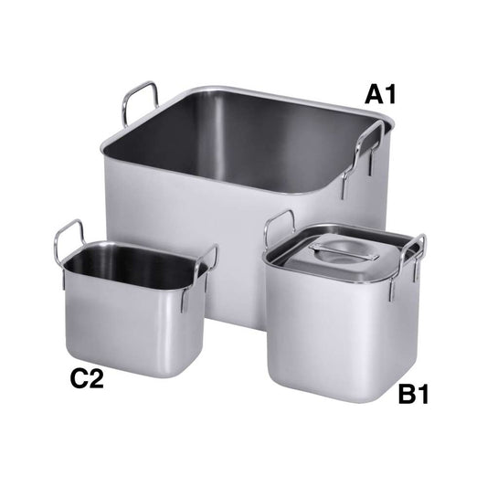 Einsatz für Bain-Marie 15,5 x 15,5 x 16 cm - Inhalt 3,5 l