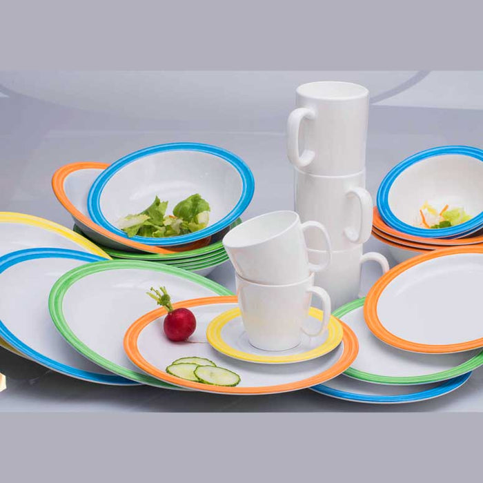 BISTRO Dessertteller Ø 19,5 cm - Coupform (MF) - Grün