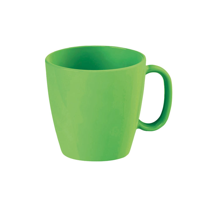 DURABEL / BISTRO Tasse bzw. Henkelbecher Ø 8,1 x 7,9 cm - Inhalt 23 cl, PBT-Kunststoff - Grün