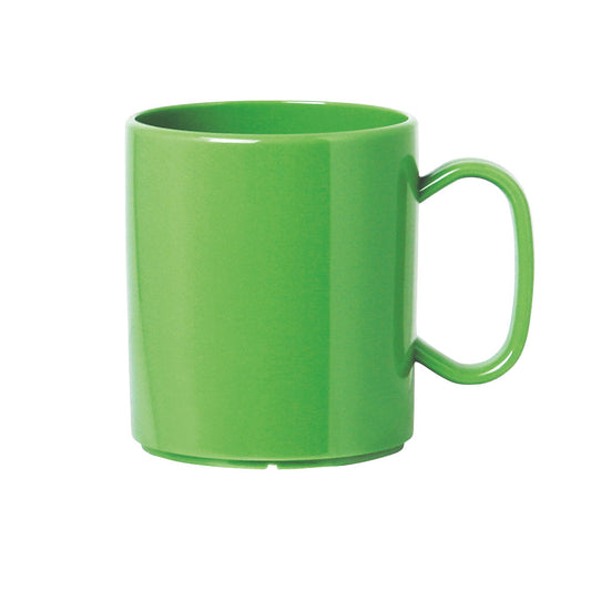 DURABEL / BISTRO Henkelbecher Ø 7,5 x 9 cm - Inhalt 32,5 cl, PBT-Kunststoff - Grün
