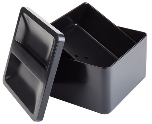 Eiseimer  - 27 x 27 x 15 cm - Schwarz - 5 l