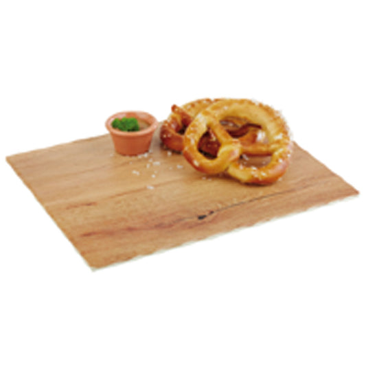 EICHE HELL Buffetplatte GN 1/2 - 32,5 x 26,5 cm, Melamin - Holzoptik