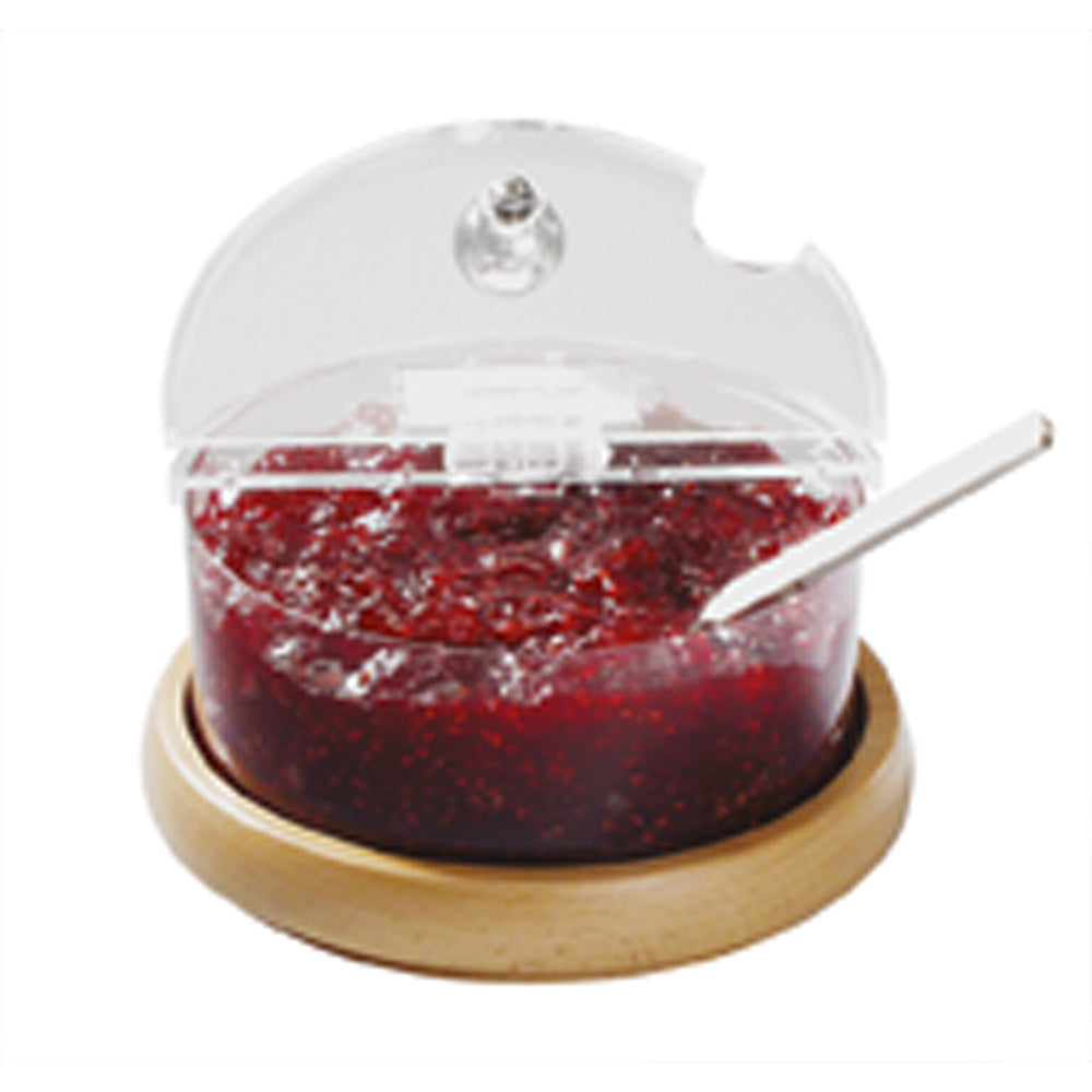 TOP FRESH Kühlschüssel Holz Ø 14 x 9 cm, Inhalt 0,6 l