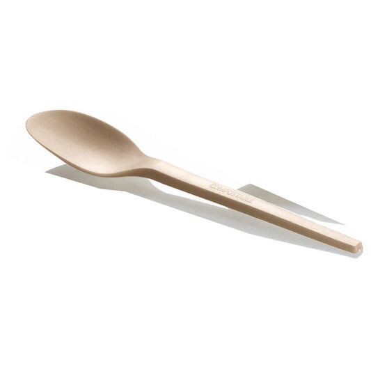 REUSEABLE Löffel 16,8 cm - CPLA - Natur-Weiß (20 x 50 Stück)
