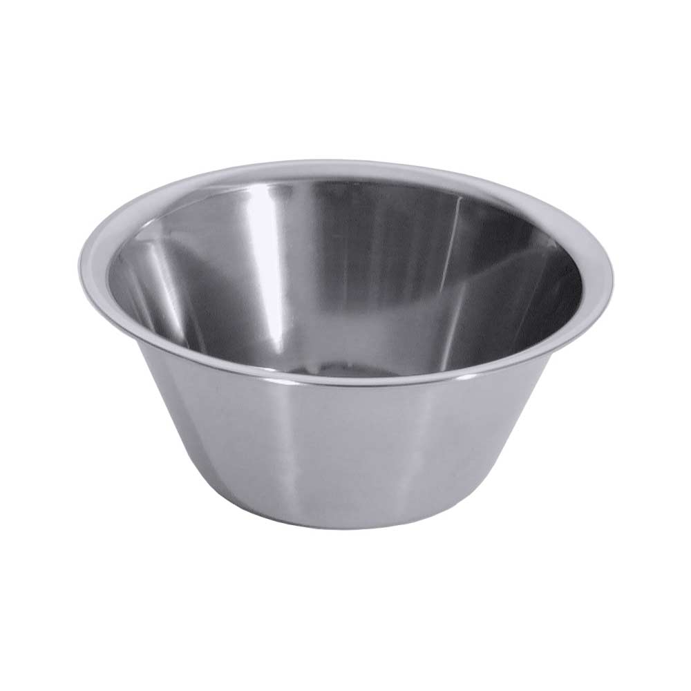 Schüssel mit gebördeltem Rand Ø innen 36 x 14cm - Inhalt 9,5 l - CNS 18/10