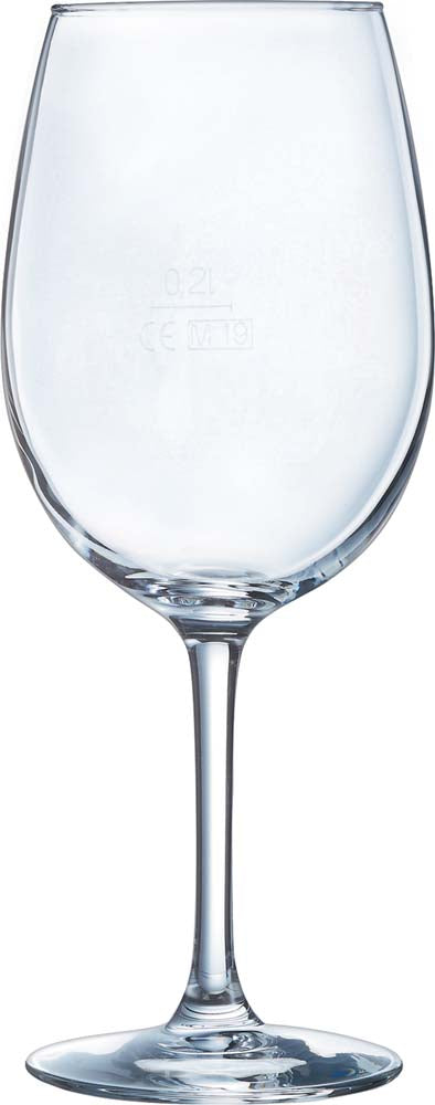 VIN Weinglas - 48 cl - (Ø 8,8 x 21,9 cm) - geeicht /-/ 0,1 l  + 0,2 l