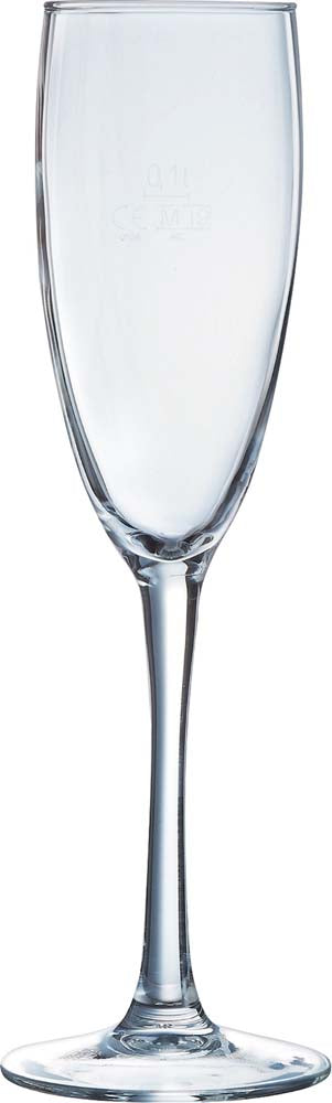 VIN Sektglas - 19 cl - (Ø 7,0 x 22,5 cm) - geeicht /-/ 0,1 l