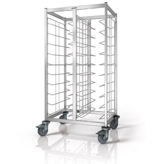 Tablett-Abräumwagen "TAW 20 EN" - 2 x 10 Einschübe