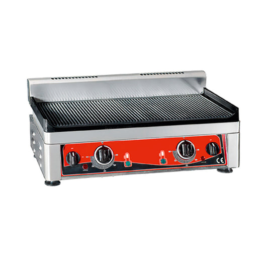 GMG Elektro-Grillplatte 52x24 gerillt - Tischgerät