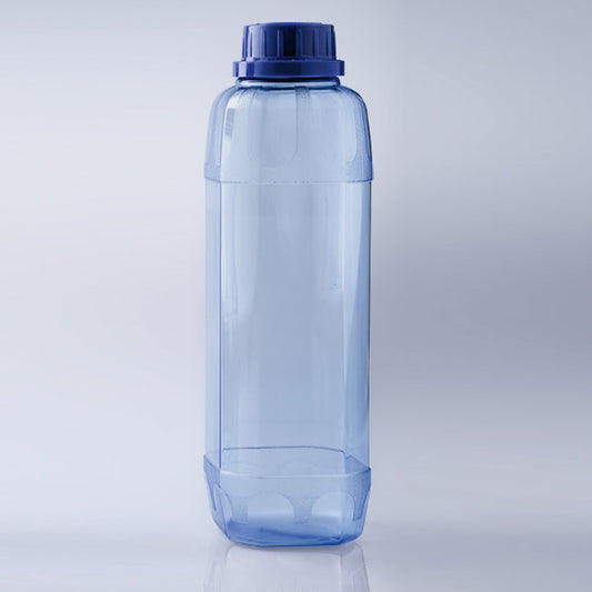 Tritan-Flasche eckig 1,0 l - ohne Deckel