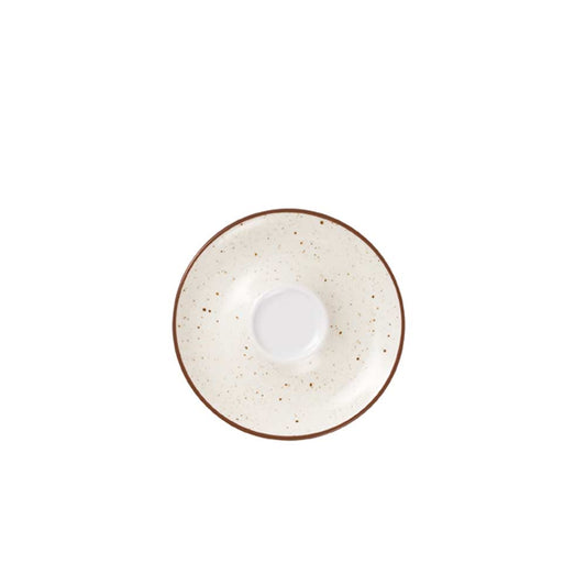 VINTAGE Espresso-Untere Ø 12,5 cml - Eierschalen-Beige