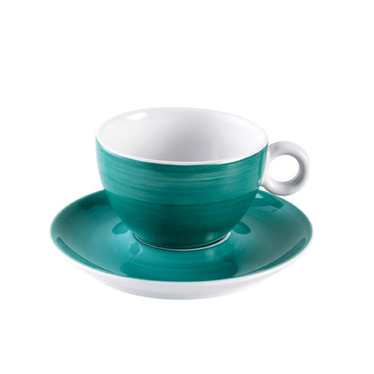 VINTAGE Milchkaffee-Obere 28 cl - Lagunen-Türkis