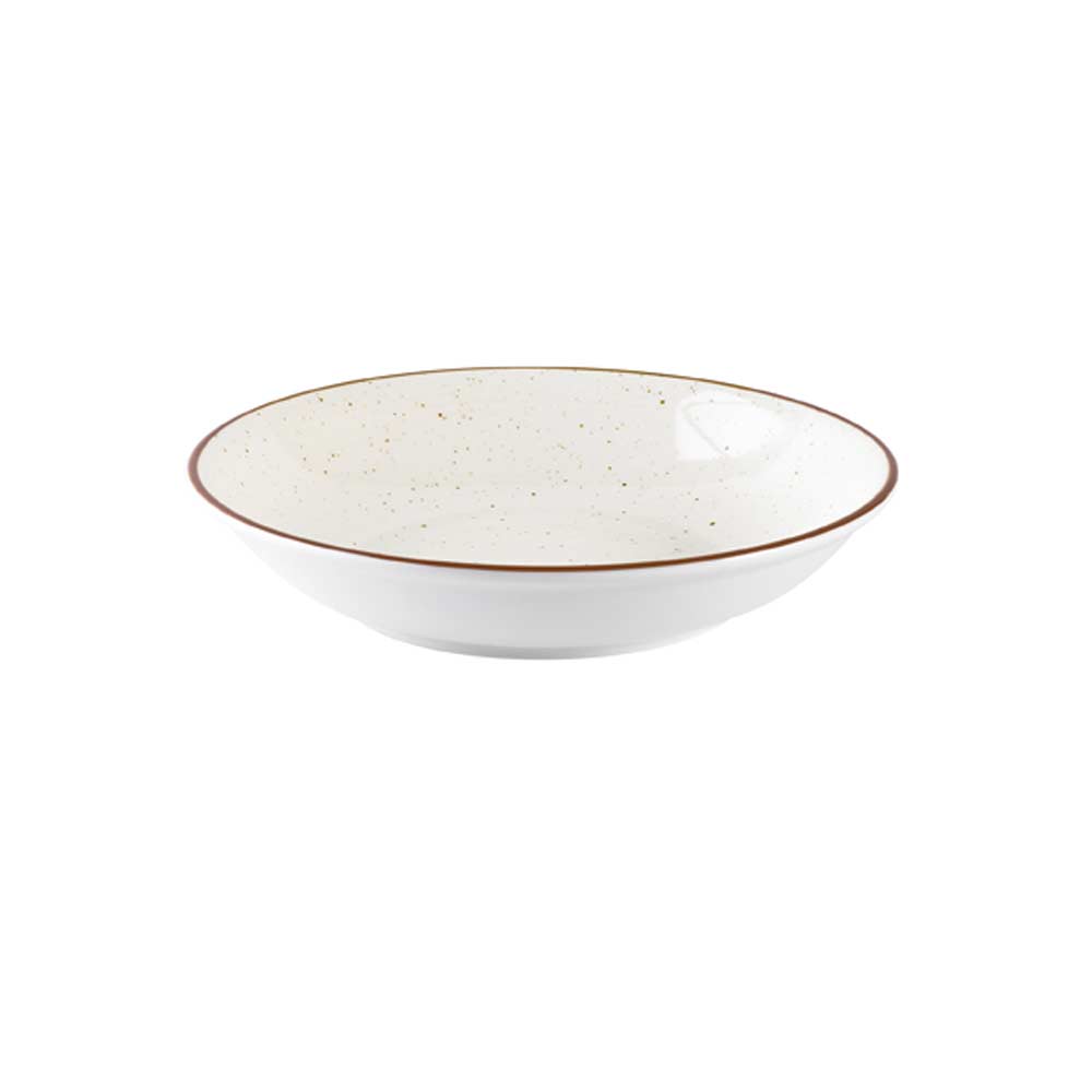 VINTAGE Coupteller tief Ø 20 cm - Eierschalen-Beige