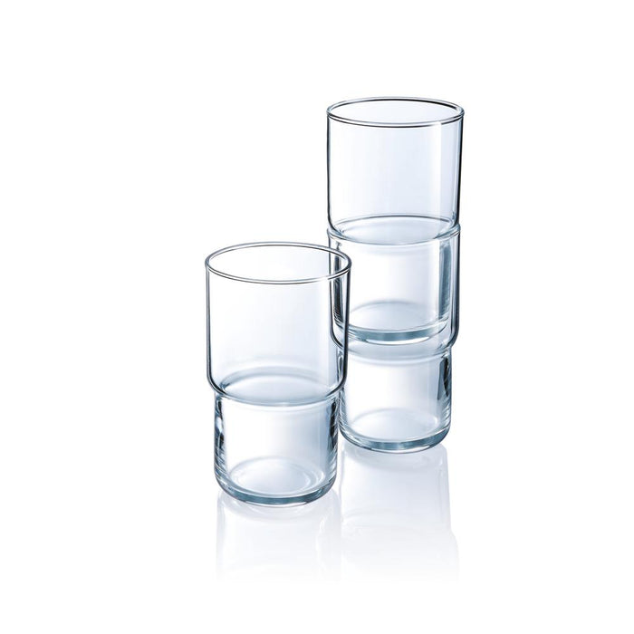 LOG Trinkglas - 16 cl - (Ø 6,3 x 8 cm) - ungeeicht