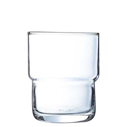 LOG Trinkglas - 16 cl - (Ø 6,3 x 8 cm) - ungeeicht