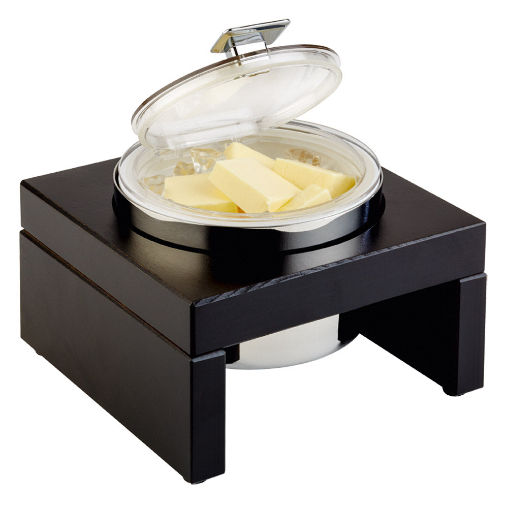 BRIDGE Schüsselhalter 18,5 x 18,5 x 10 cm - Holz Wengefarben