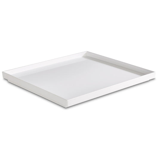 ASIA PLUS Buffettablett GN 2/3 - 35,4 x 32,5 x 3 cm, Melamin - Weiß