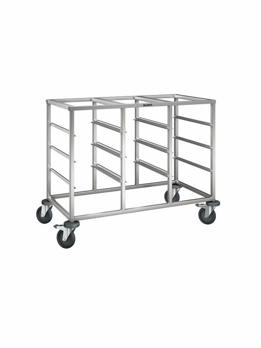 RWR 3 Regalwagen 12 x GN 1/1 - stahlverzinkte Rollen