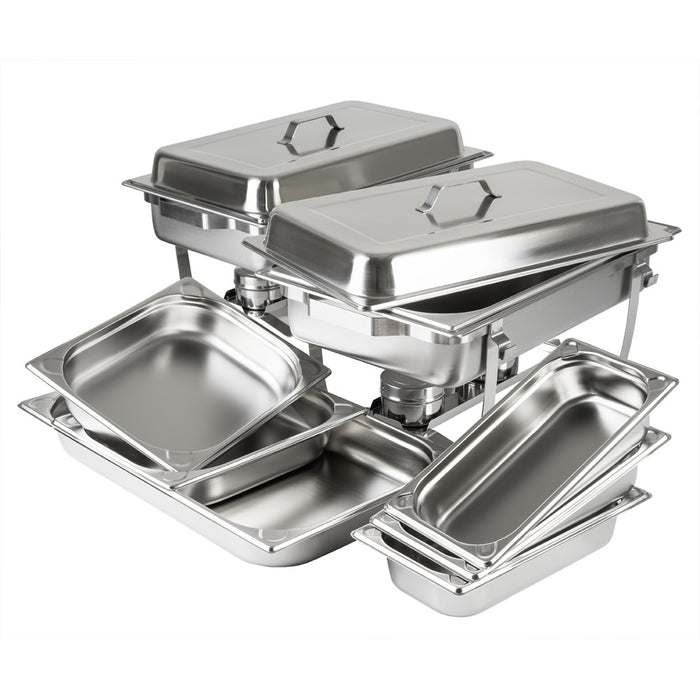 Chafing-Dish-Set "Basic Plus" - 12-teilig