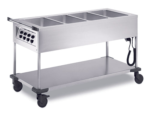 Speisenausgabewagen "SAW 4" - Griff stirnseitig (230 V)