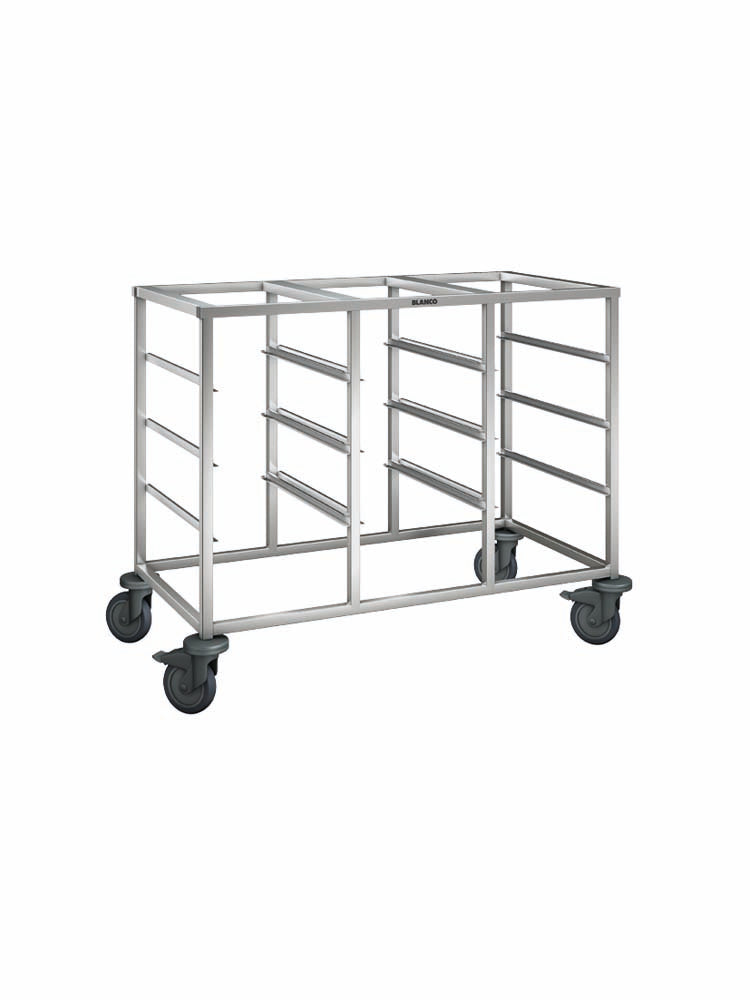 RWR 3 Regalwagen 12 x GN 1/1 - Kunststoffrollen