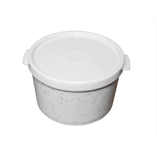 Rückstellproben-Einzelbecher 250 ml - Weiß