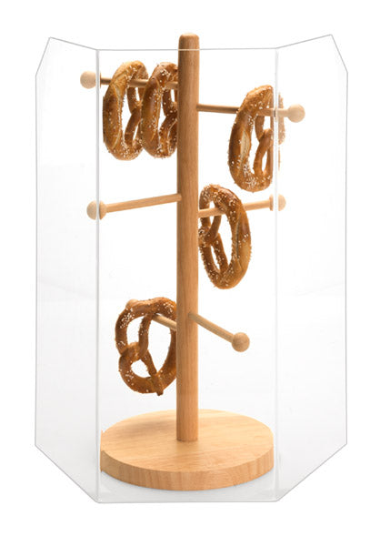 Hygieneschutz für Brezelständer - 20 x 20 x 50 cm